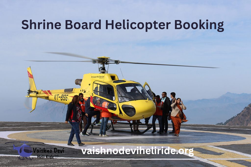 Shrine Board Helicopter Booking